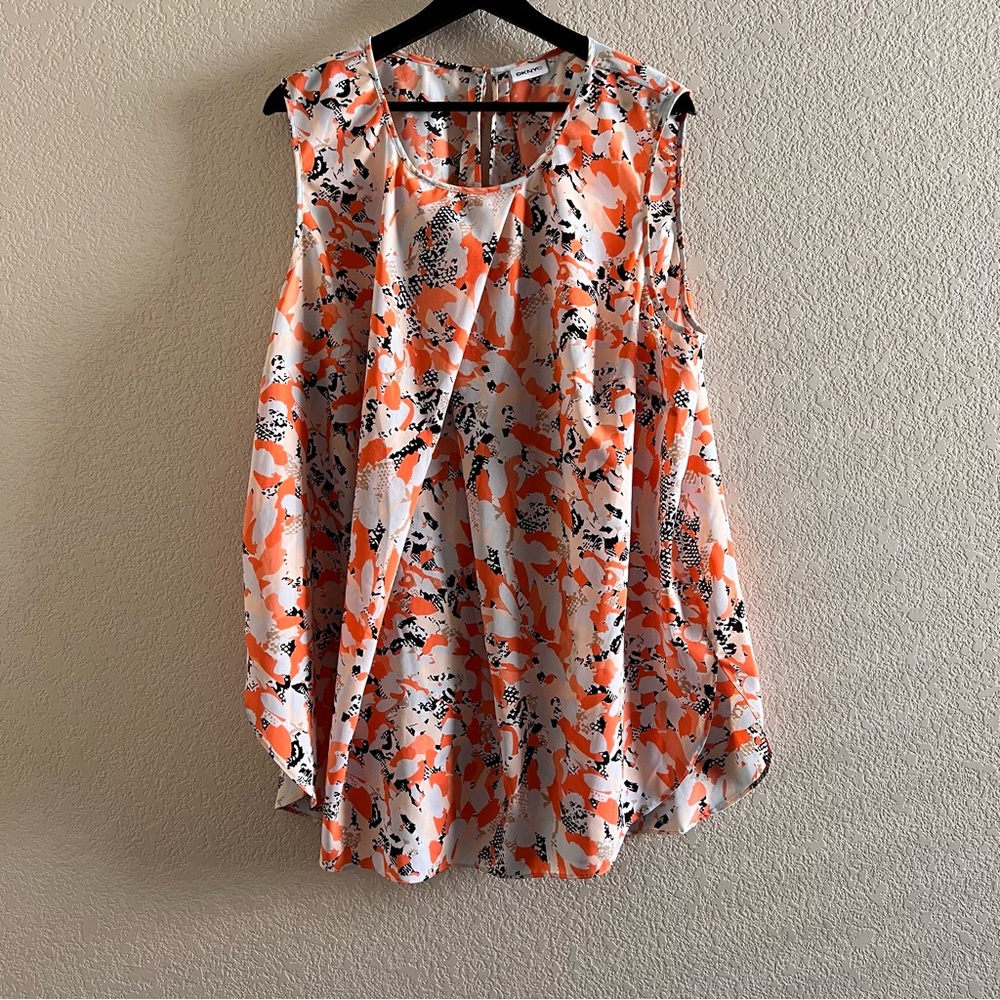 DKNYC Sleeveless Tank Blouse Size 2X